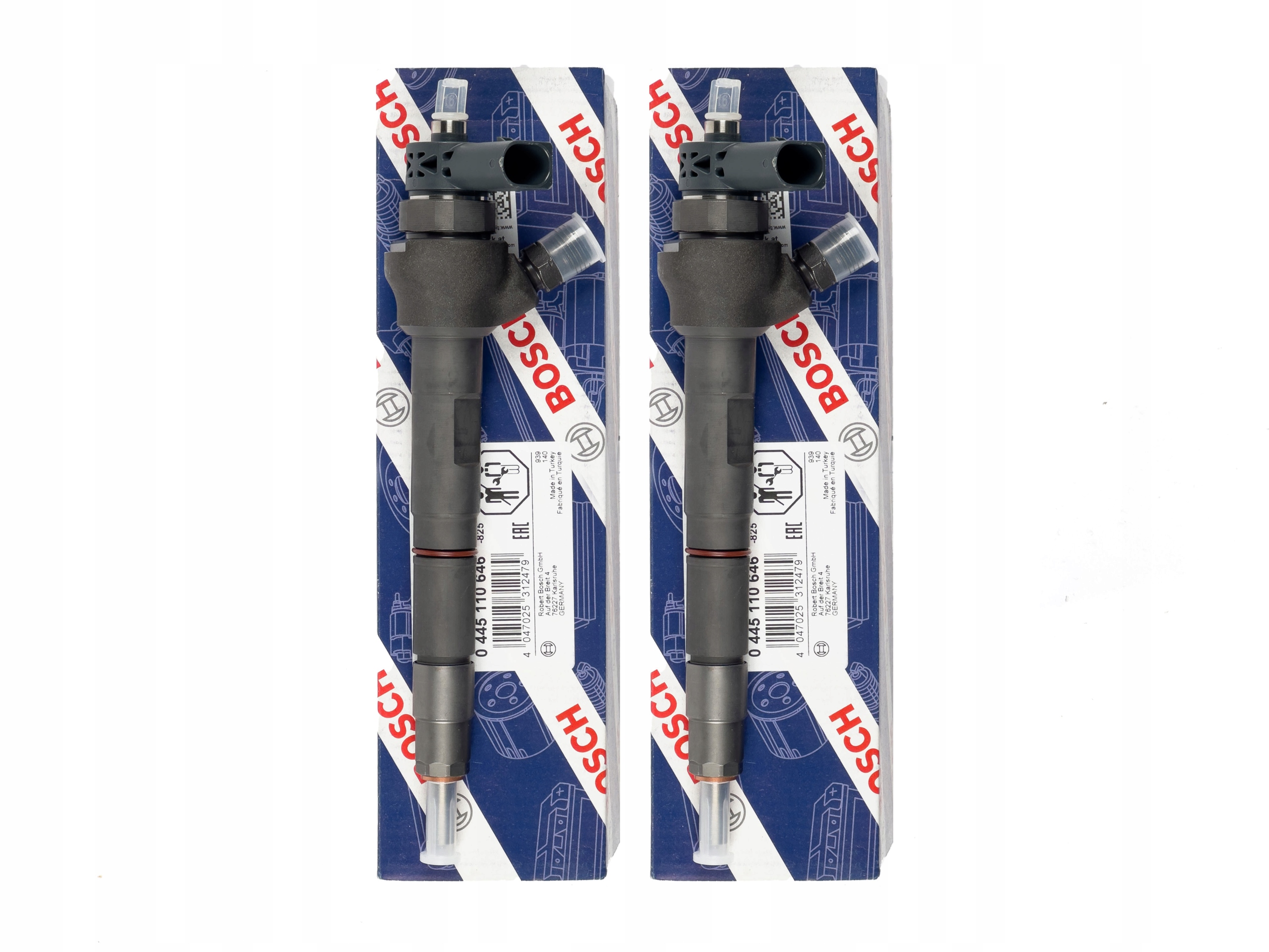4 darabos készlet befecskendezők Bosch 0445110646 — Audi Q5 2.0 TDI