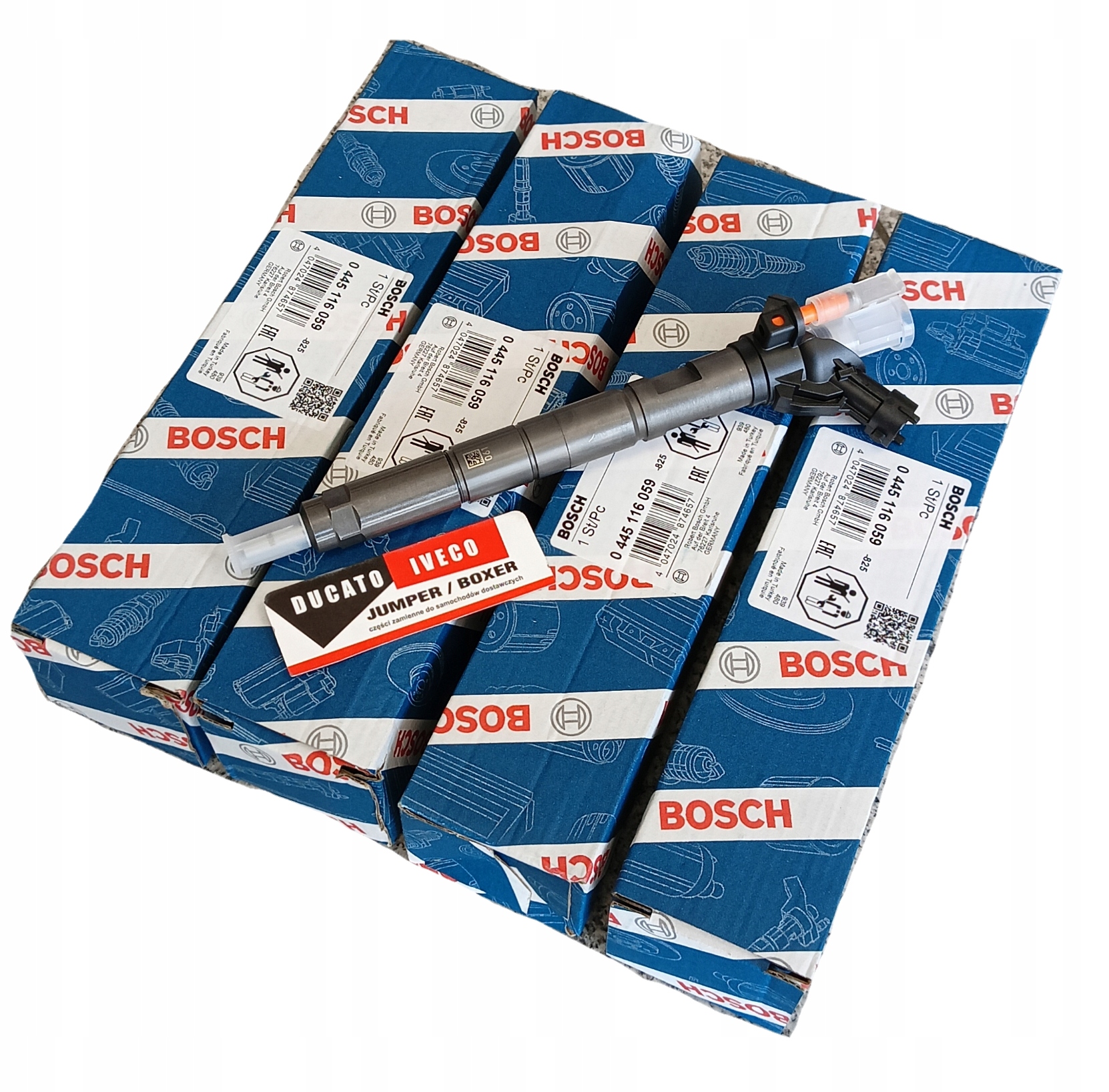 4 darabos készlet befecskendezők 5801540211 — Iveco Iveco Oe