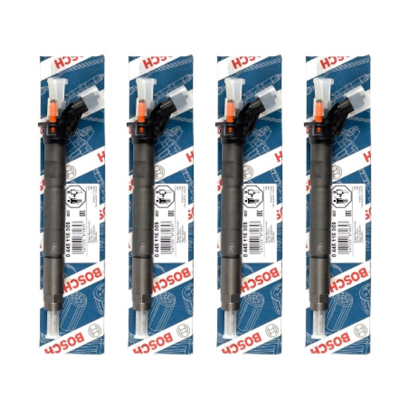 4 darabos készlet befecskendezők Bosch 1609848980 — Iveco 3.0