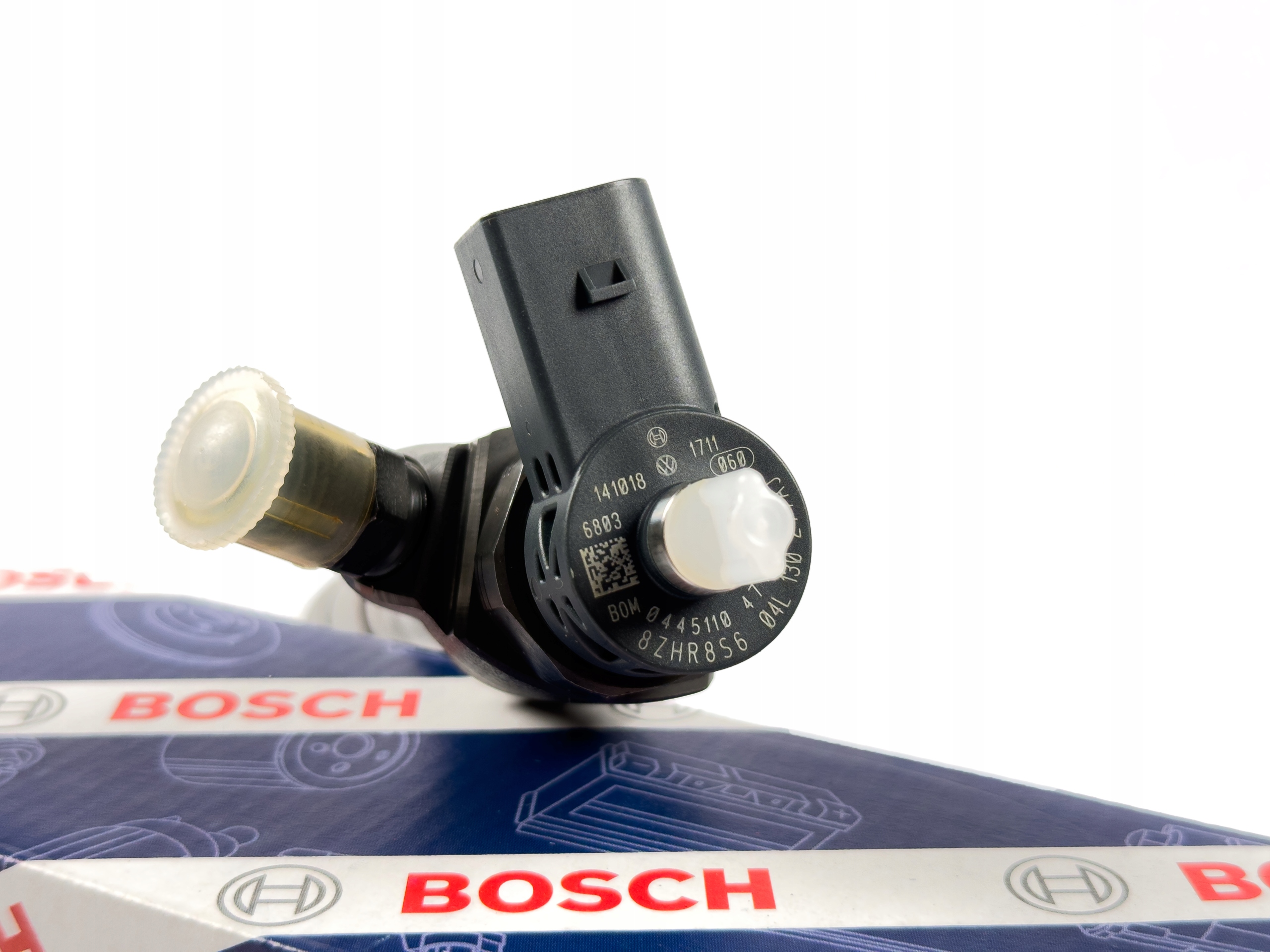 Sada 4 ks vstřikovačů Bosch 0445110476 — Volkswagen Golf 1.6 TDI, Raktáron, adóval — foto 2 z 7