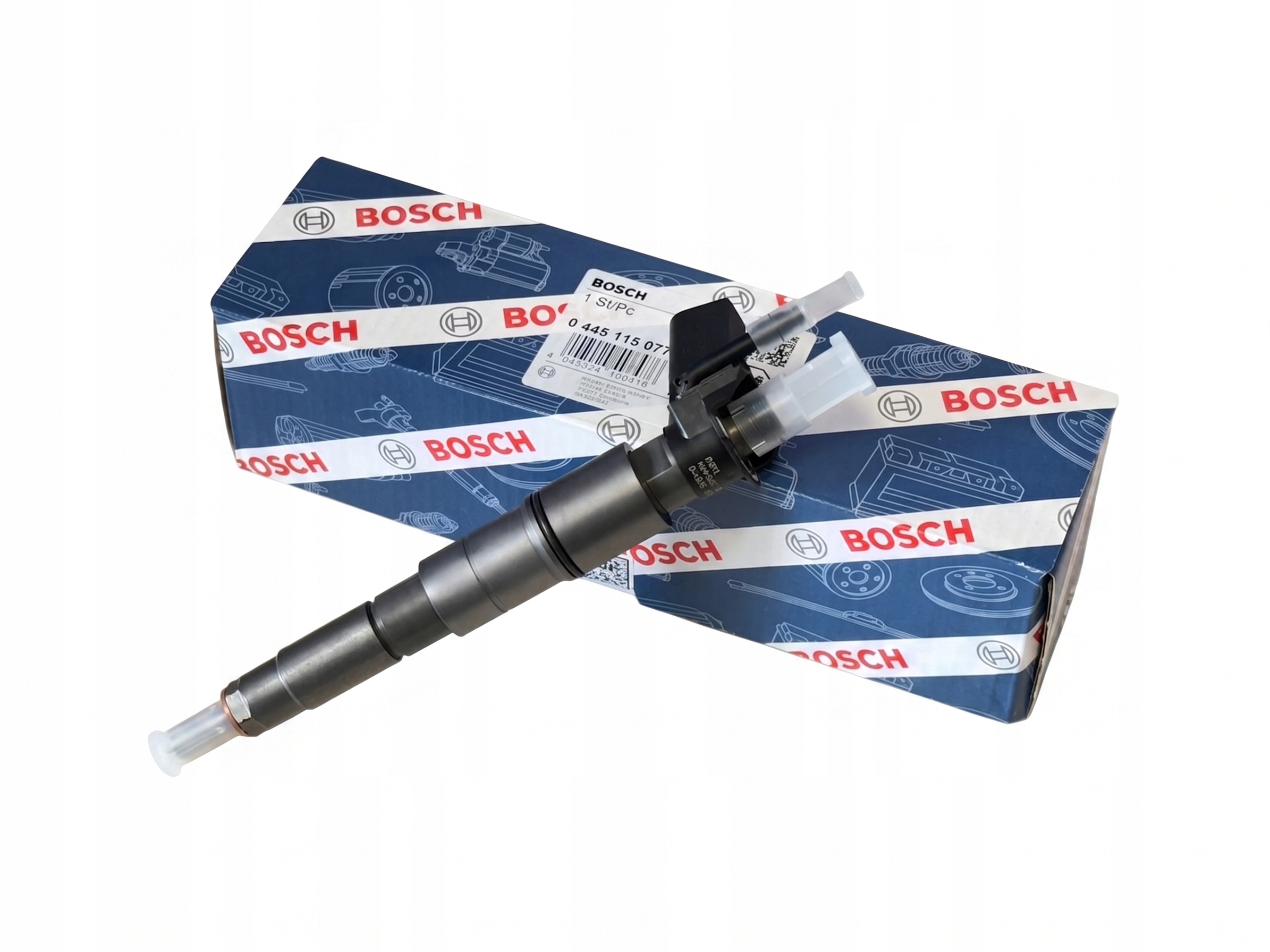 Sada 4 ks vstřikovačů Bosch 0445115077 — BMW X5 3.0, Raktáron, adóval — foto 2 z 9