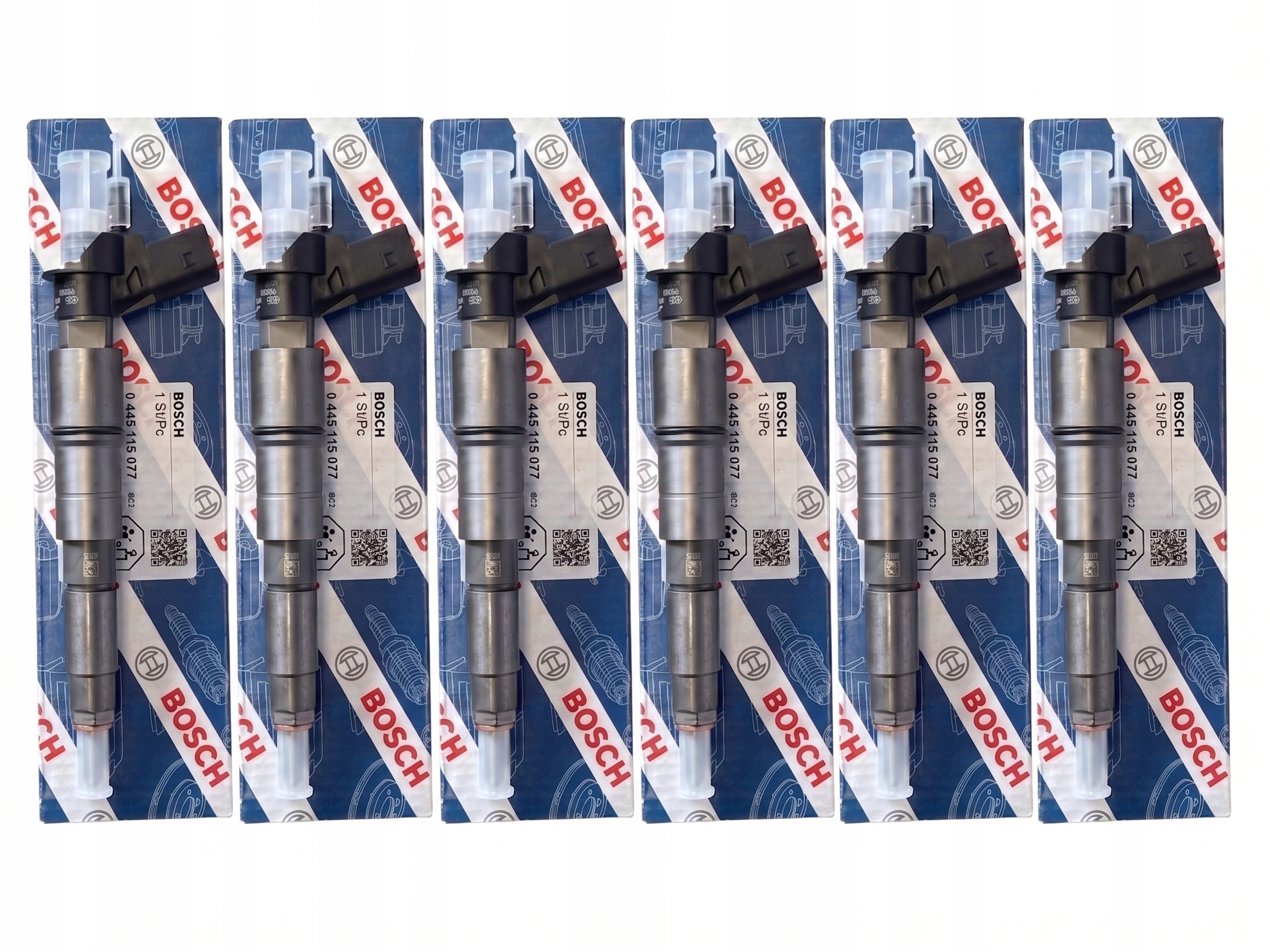4 darabos készlet befecskendezők Bosch 0445115050 — BMW X3