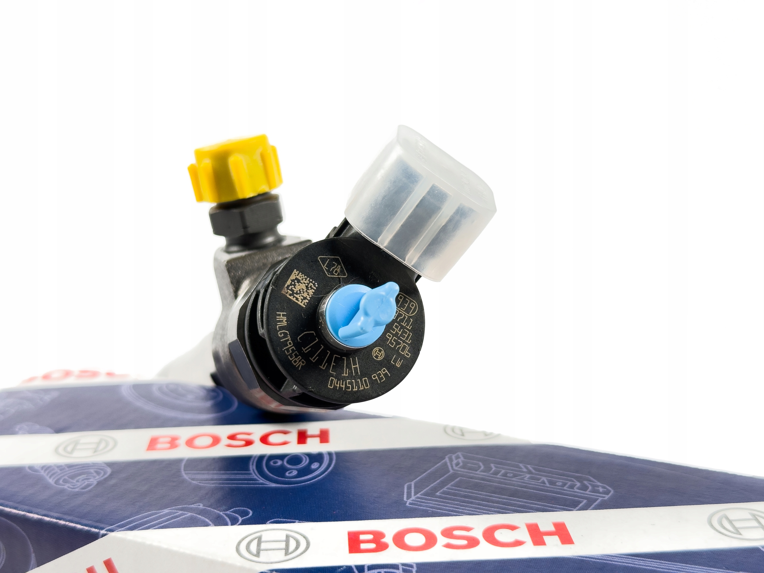 Sada 4 ks vstřikovačů Bosch 166007383R — Iveco 2.0, Raktáron, adóval — foto 2 z 7