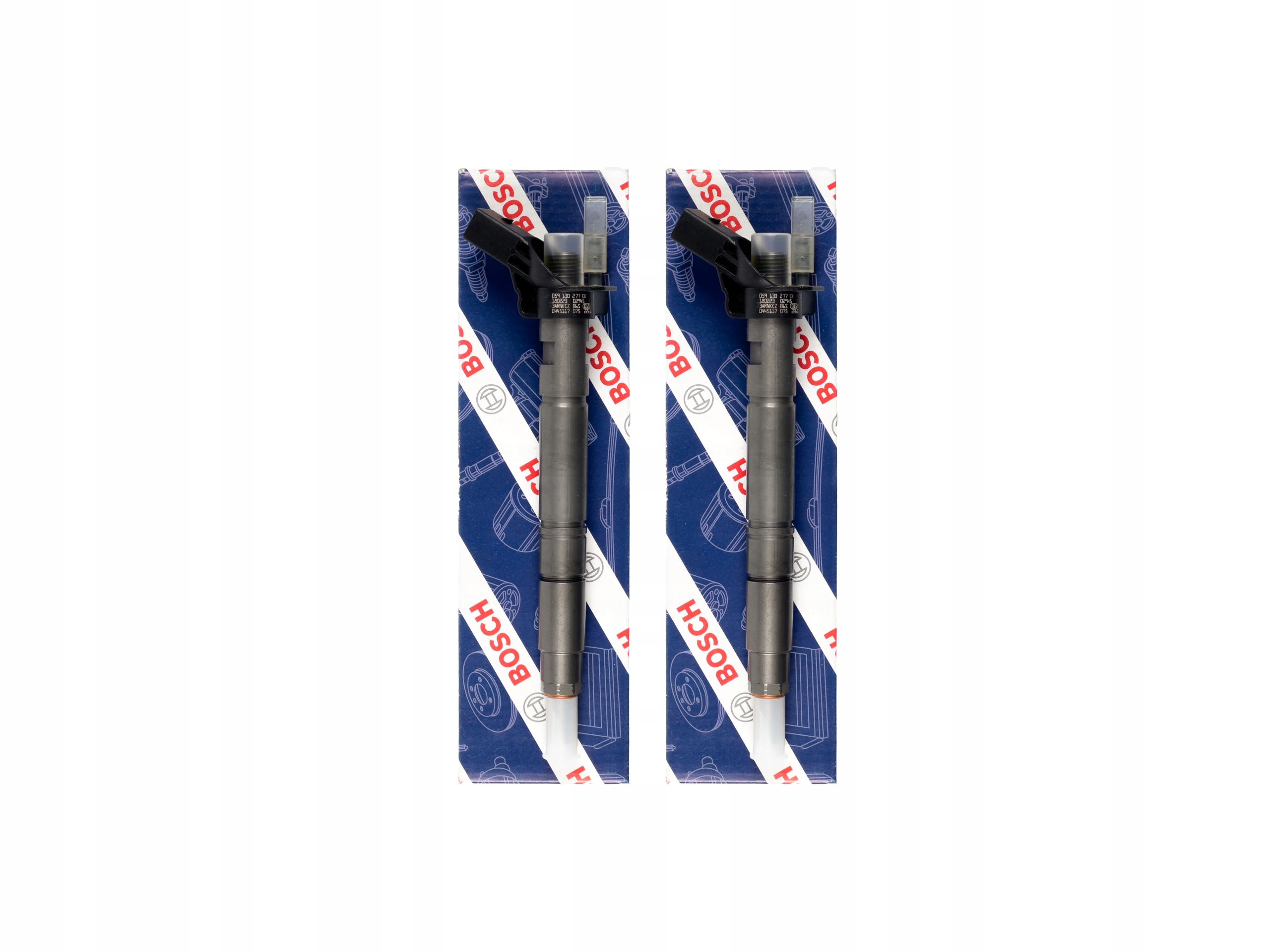 6 darabos készlet befecskendezők Bosch 0445117075 — Porsche 3.0 TDI