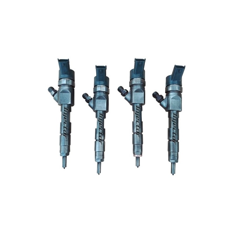 Renault Laguna 1.9 dCi 88 KW 120 HP 4 darabos használt befecskendező készlet BOSCH 7700107165, 8200273891